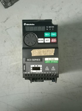 士林SC3-021-0.2K变频器 实图拍摄 功能包好需 议价