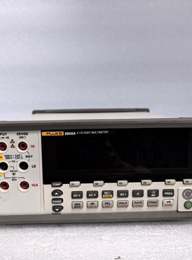 现货福禄克fluke8808a五位半万用表功能正常测试 议价