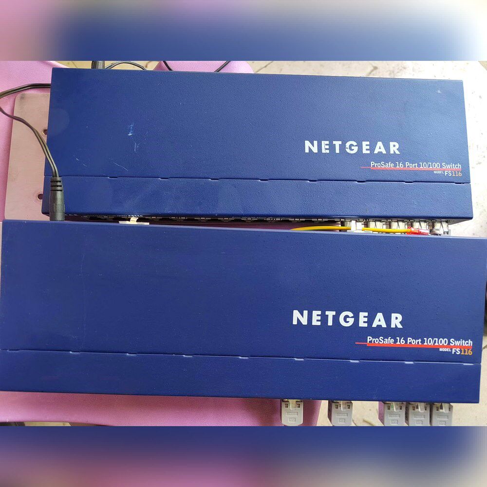 美国NETGEAR网件FS116百兆16口交换机件 议价