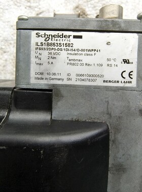 (议价)施耐德1 LS1B853S1582伺服电机现货实物拍 议价