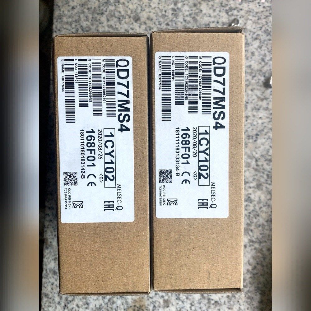 三菱Q系列光纤定位模块QD77MS4工程余品未拆封未 议价