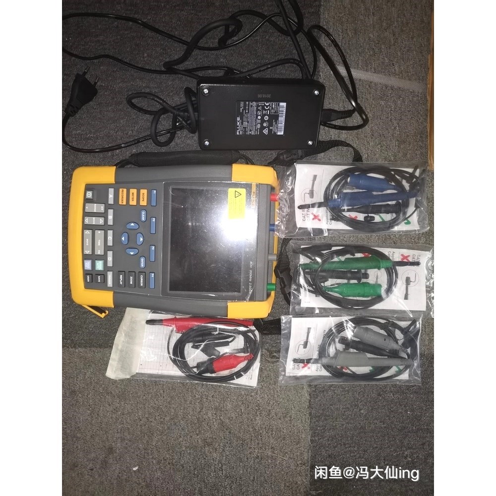 美国福禄克FLUKE 190-204四通道手持式彩色示波器 议价