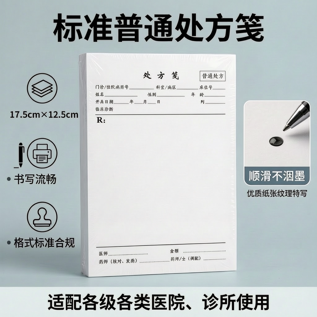 标准医用处方笺中医专用