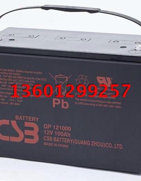 台湾进口GP121000 CSB 12V100AH 铅酸蓄电池 CSB 蓄电池 UPS专用