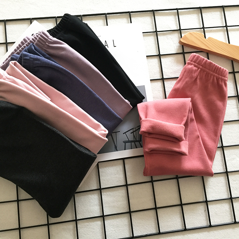 儿童德绒发热保暖内衣女童薄绒