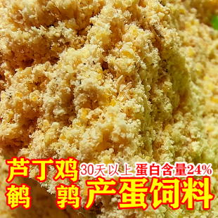 芦丁g下蛋鸡鹌鹑专用产蛋饲料高蛋白散装 蓝胸颗粒粮通用型鸡食料