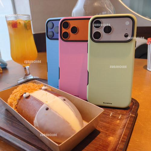 iPhone韩国进口菲林壳极简色