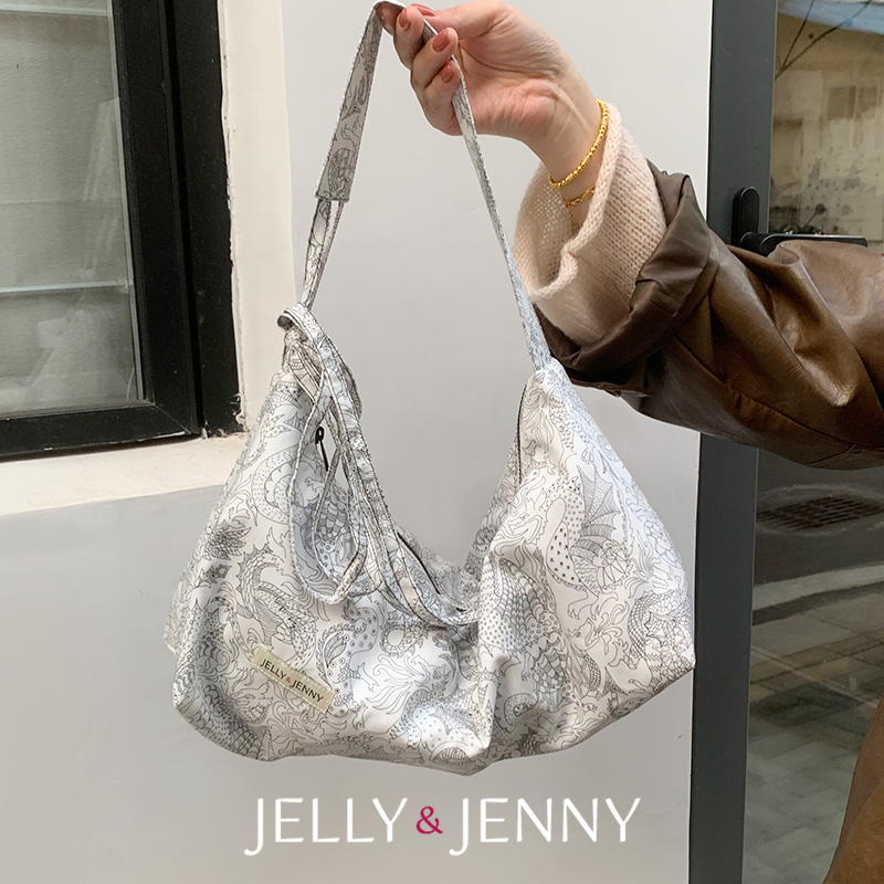 JELLY&JENNY法棍包小众印花