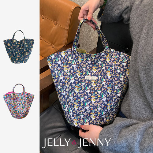 JELLY&JENNY水桶包小众印花