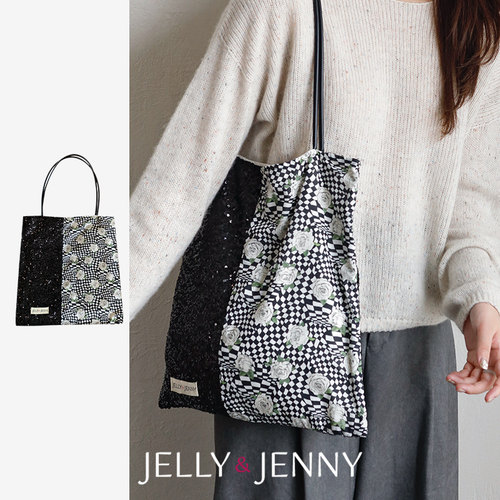 JELLY&JENNY托特包小众印花