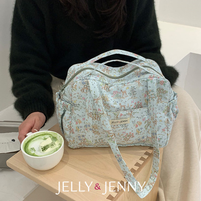 JELLY&JENNY保龄球包小众印花