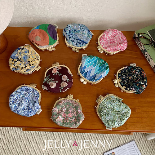 JELLY&JENNY零钱包收纳印花