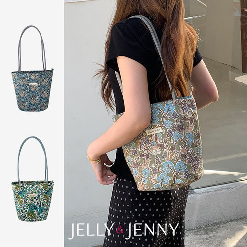 JELLY&JENNY水桶包小众印花