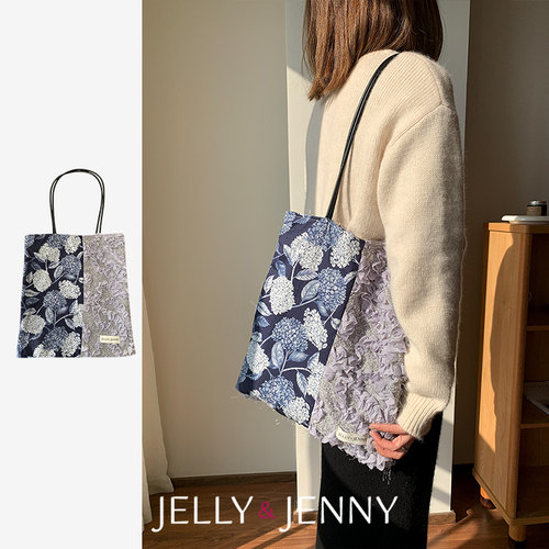 JELLY&JENNY托特包小众印花