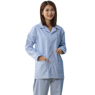 病号服男女套装分体长袖病人医用纯棉舒爽护理服