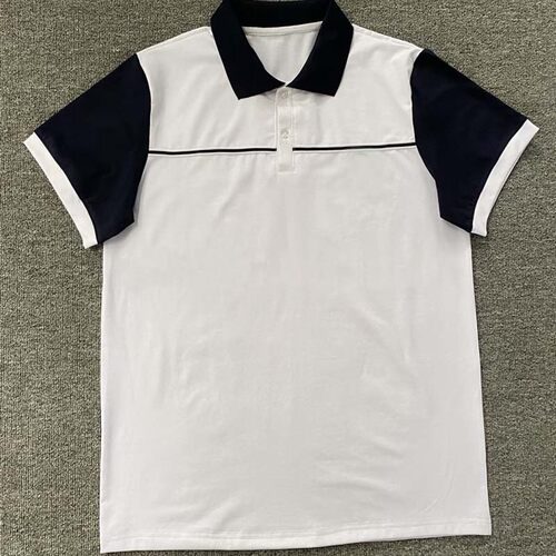 北京西城区陶然亭学校夏季中小学生校服纯棉短袖T恤polo来图定做