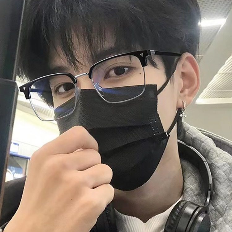 男士眼睛近视眼镜男痞帅风有度数可配成品配镜男款半框100度150