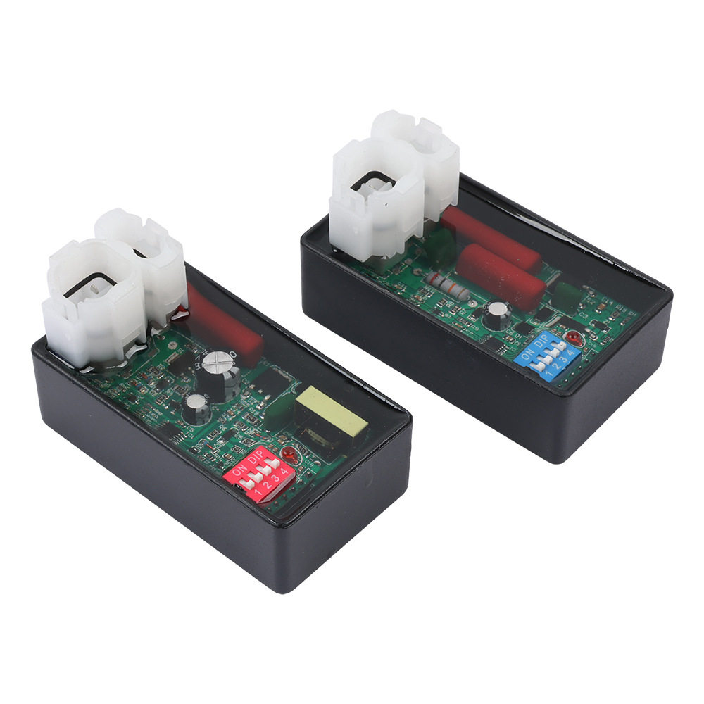 摩托车点火器GY6 125 GY200 150cc 6针可调自动进角透明点火器CDI