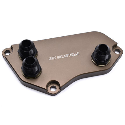 适用于宝马机油散热器N20N26N51N52N53 汽车专用改装油冷套件