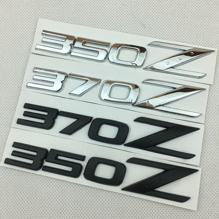 适用于汽车车标 金属改装车贴 350Z 370Z NISMO车标志 Z尾箱贴标