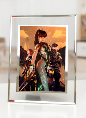 Stellar Blade剑星伊芙水晶玻璃相框摆台周边卧室桌摆件定制礼物