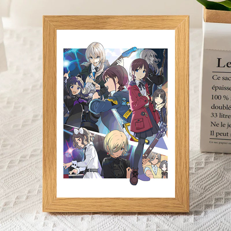 哭泣少女乐队GirlsBandCry木质相框摆台仁菜周边桌面摆件定制礼物,模玩/动漫/周边/娃圈三坑/桌游,动漫水杯/居家/百货,淘宝优惠券,粉丝福利购,淘宝优惠卷