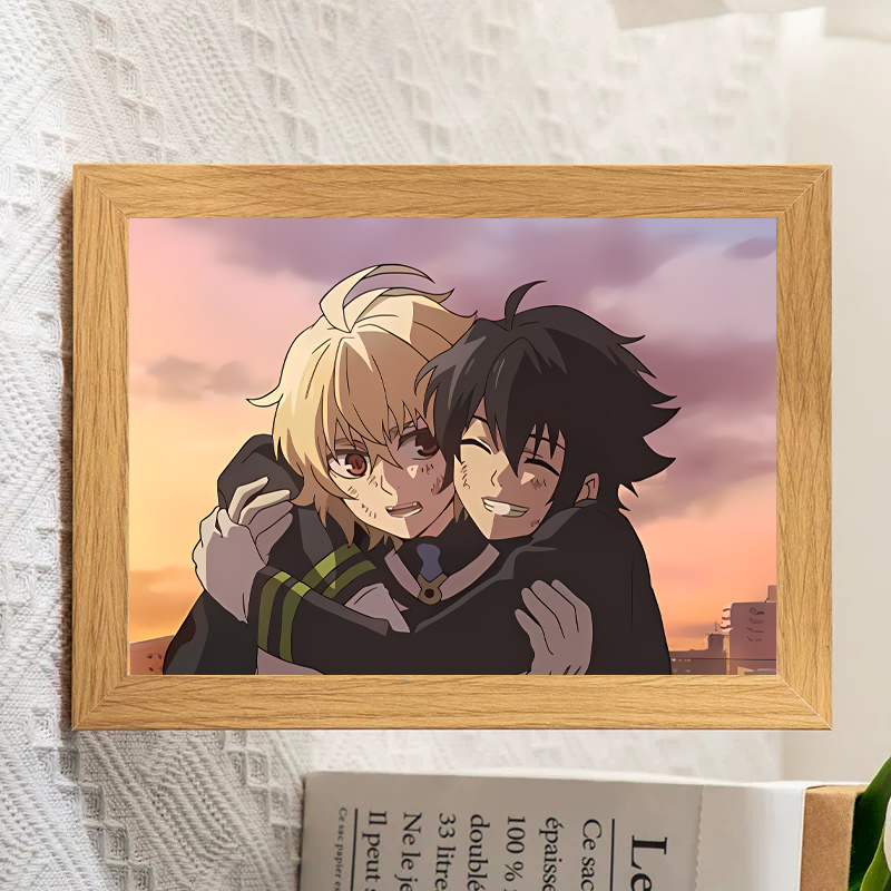 终结的炽天使木质相框摆台周边