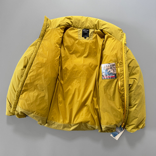 实穿效果巨帅-15°御寒保暖90白鸭绒高蓬松度轻便立领羽绒服男潮