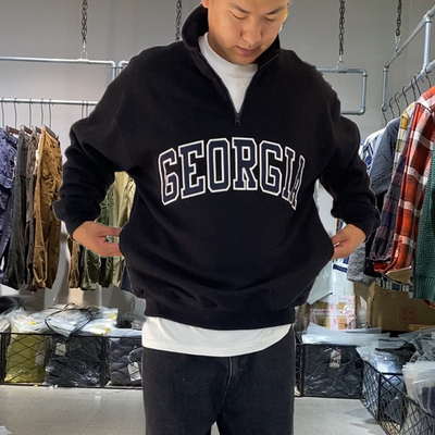 重磅MT美式加绒套头卫衣