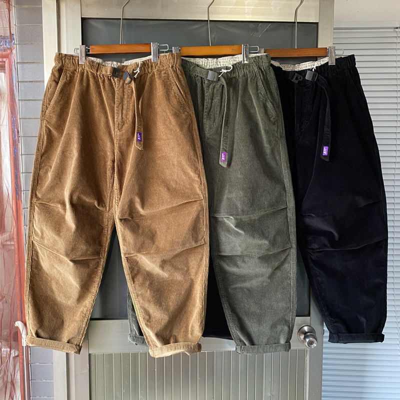 一条过冬 重磅加厚灯芯绒阔腿裤男士锥形长裤5302版型cityboy裤子,男装,休闲裤,淘宝优惠券,粉丝福利购,淘宝优惠卷