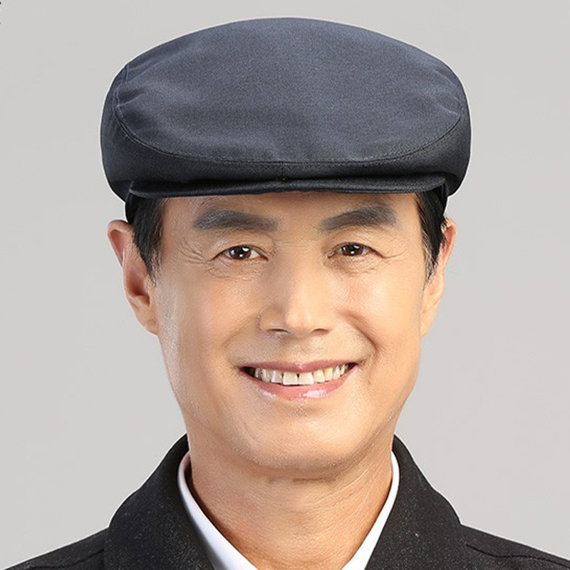中老年人爷爷爸爸薄款鸭舌帽