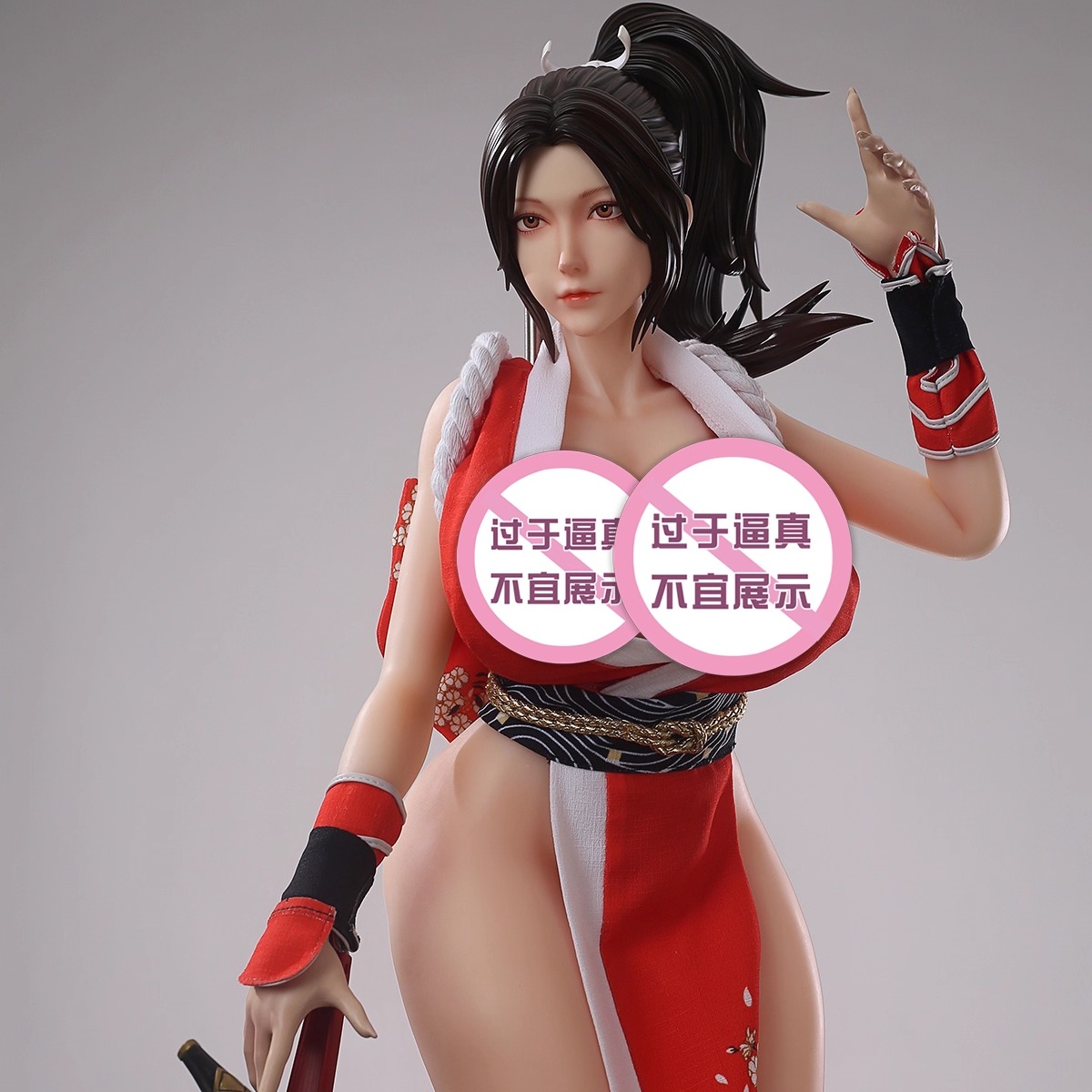 不知火舞可动关节软硅胶二次元仿真COS等身BJD动漫gk模型人偶娃娃