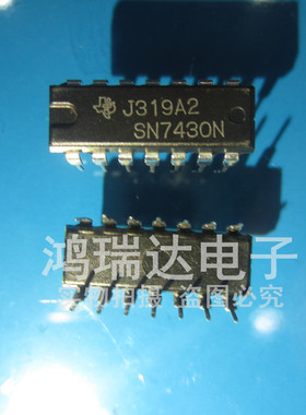 IC集成电路 SN7430N 现货,可直拍
