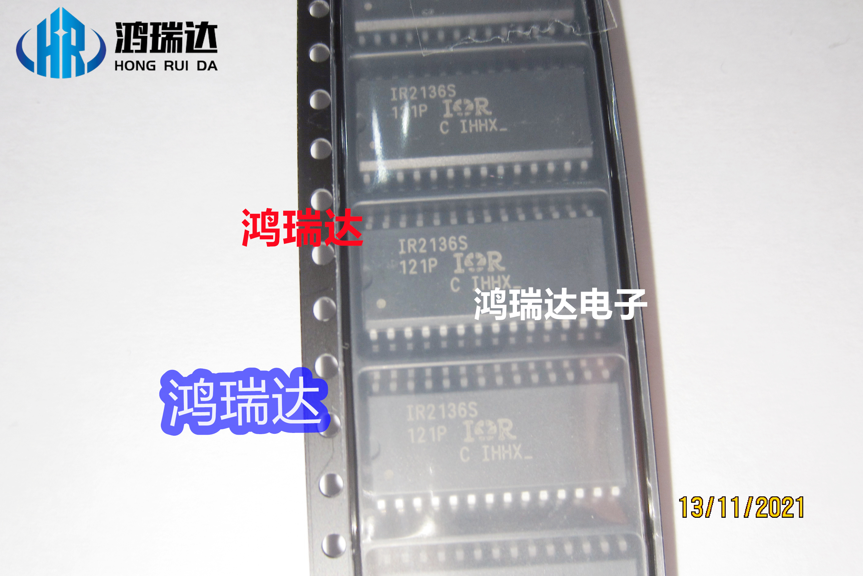 IR2136STRPBF 栅极驱动器IC 反相 28-SOIC封装  现货直拍