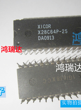 X28C64P-25直插PDIP-28封装 X28C64P 质量保证 现货可直拍