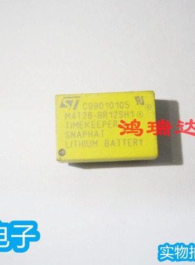 M4T28-BR12SH1 M4T28  进口散新 备用电池DIP4 黄色 可直拍