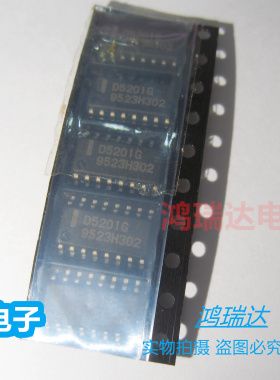 贴片UPD5201G 丝印D5201G 四路模拟开关，进口拆机 SOP-16封装