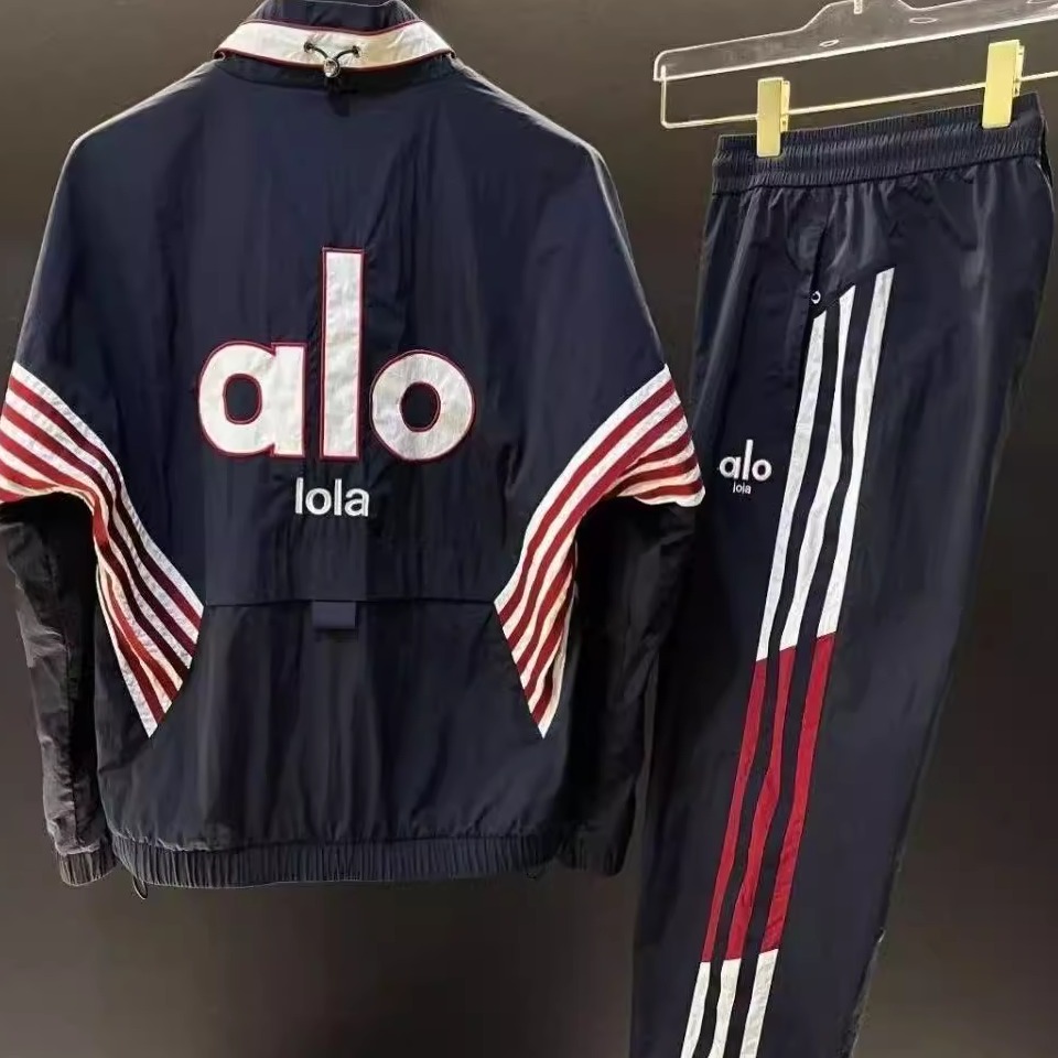 2025薄款男装alo潮流轻奢运动时尚百搭休闲男士外套宽松帅气套装