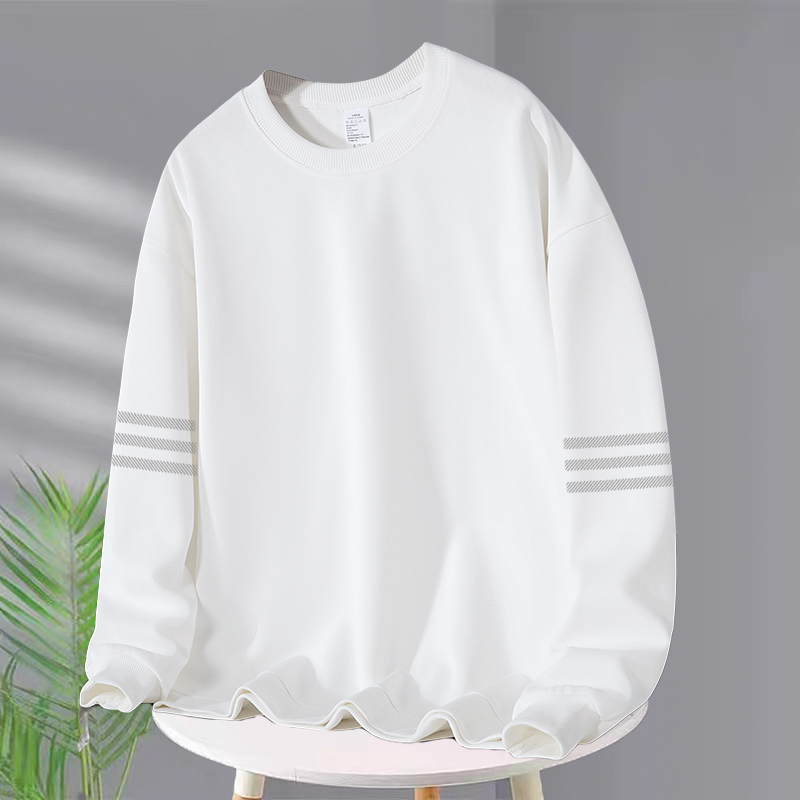 【重磅300克】卫衣男圆领秋季新品宽松加厚长袖套头休闲百搭打底�