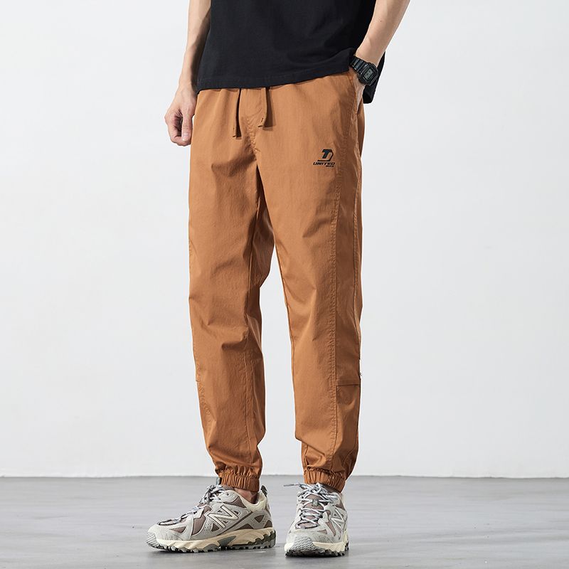 薄款休闲裤男新工装长痞帅