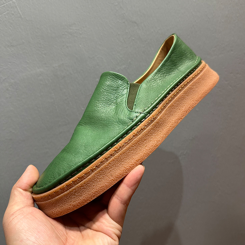 软底男士懒人鞋子乐福鞋