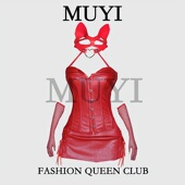 MUYI原创 酒吧狂欢派对红皮革舞台演出服dj女团氛围cos猫女郎制服