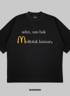 24SS 18 “adax,san bak Moltotak kansan.” 恶搞标语 Tee
