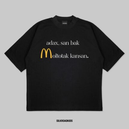 24SS 18 “adax,san bak Moltotak kansan.” 恶搞标语 Tee