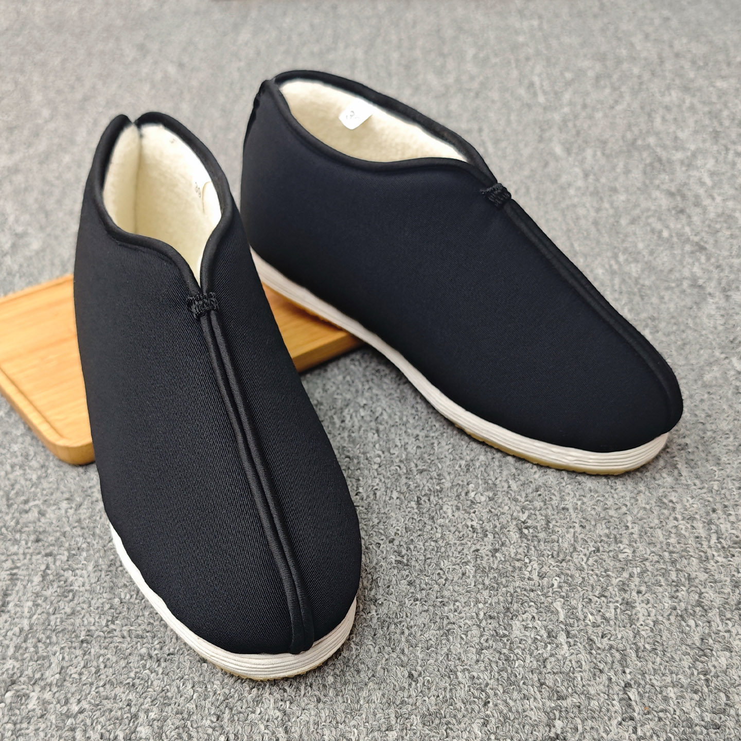 高档加绒加厚棉鞋老北京布鞋男冬季百搭保暖一脚蹬千层底软底布鞋,流行男鞋,布鞋,淘宝优惠券,粉丝福利购,淘宝优惠卷