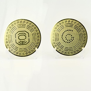 8CM先天后天万字和合摆件