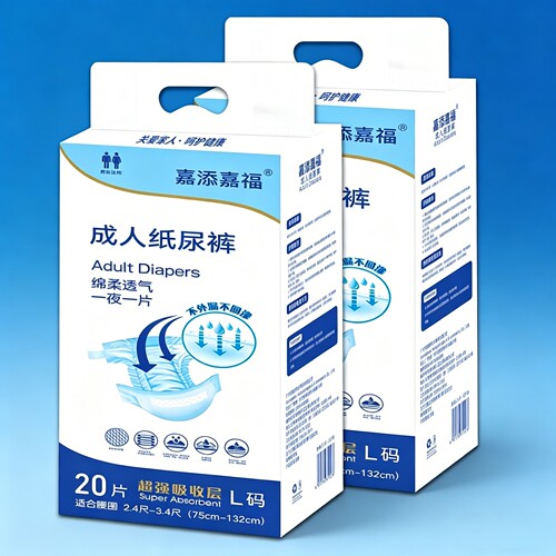 嘉添嘉福成人夜用加厚超吸纸尿裤