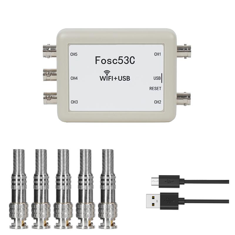 Fosc53C无线WIFI+USB电脑示波器