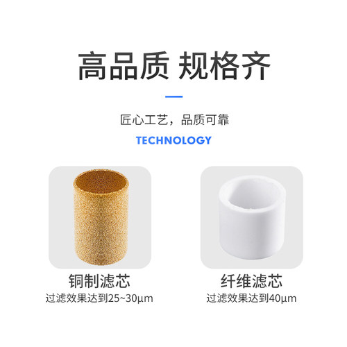 气动油水分离器气源处理器过滤器AFR/AW/AF/GF2000-02/3000铜滤芯