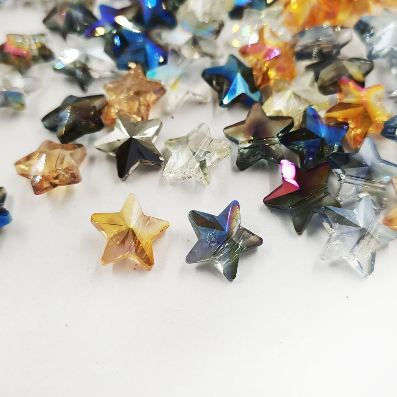 五角星diy手工diy玻璃配件材料